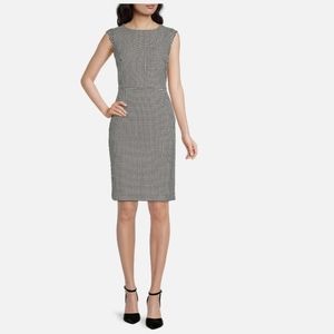 Black white Calvin Klein Sheath dress size 6